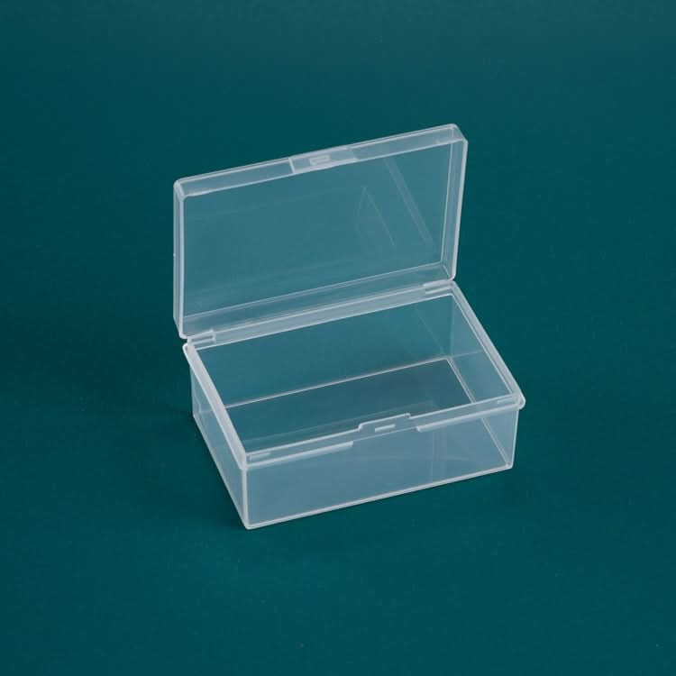 20 PCS Rectangular Transparent Storage Box Plastic Universal Packaging Box With Cover Parts Accessories Storage Box