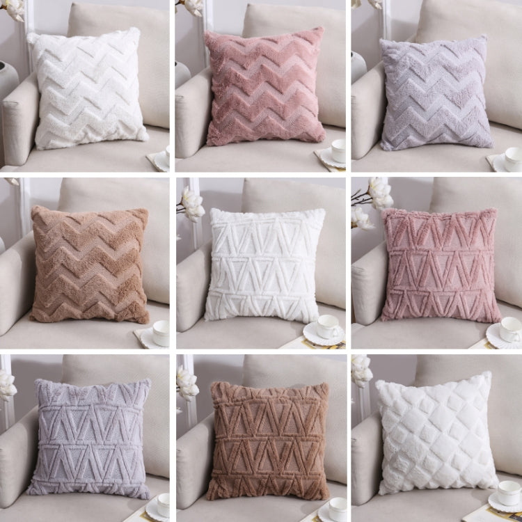 Double-Sided Plush Pillow Home Sofa Cushion Pillowcase, Series 2 My Store