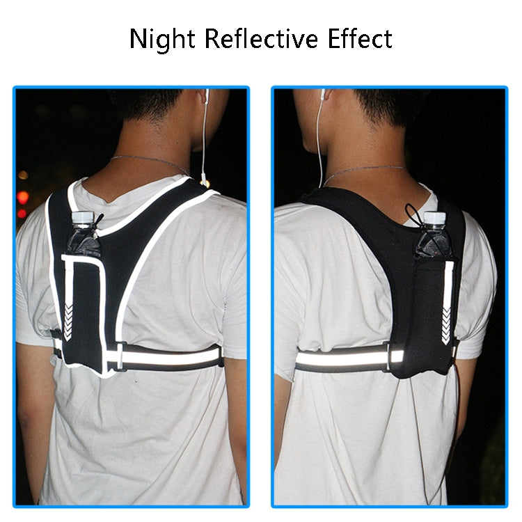 Running Reflective Vest Bag Outdoor Sports Mobile Phone Chest Bag Reluova