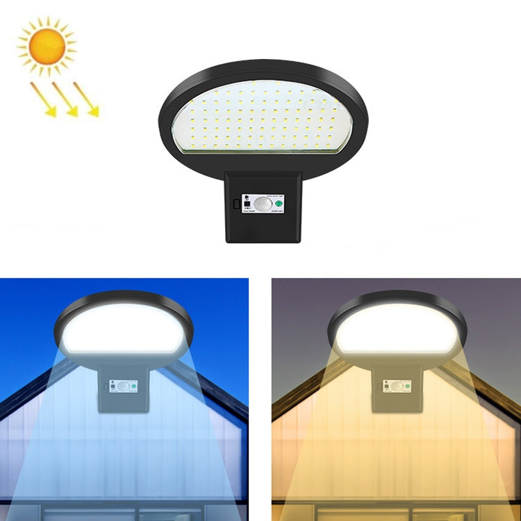 LED Solar Motion Sensing Outdoor Street Lamp Head Garden Community Lighting Wall Lamp, Style: My Store