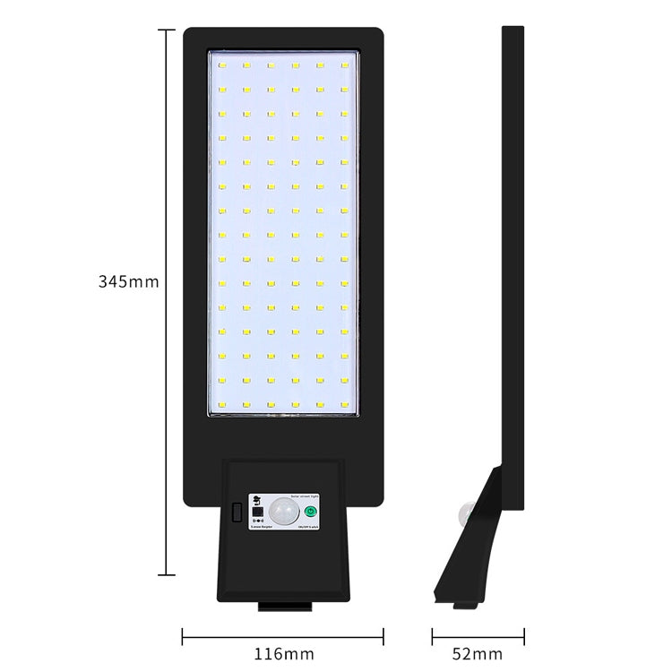 LED Solar Street Lamp Human Body Induction Road Lighting Household Outdoor Garden Light, Style: My Store