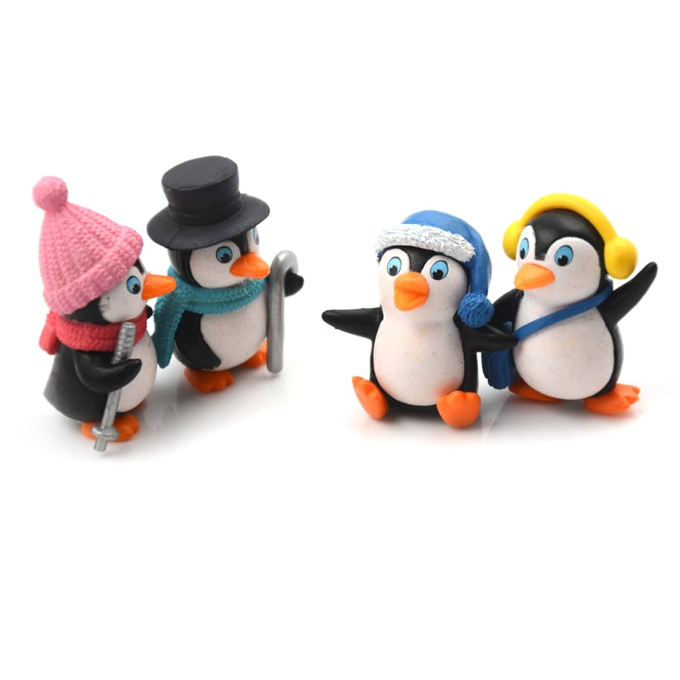 2 Sets Winter Penguin Doll Mobile Phone Pendant Toy Fleshy Decoration-Reluova