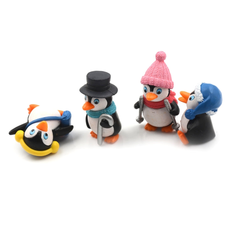 2 Sets Winter Penguin Doll Mobile Phone Pendant Toy Fleshy Decoration-Reluova