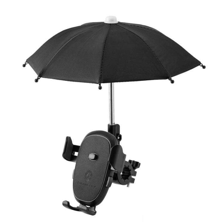 CYCLINGBOX BG-2935 Bicycle Mobile Phone Bracket With Umbrella Waterproof Navigation Electric Car Mobile Phone Frame, Style: Reluova