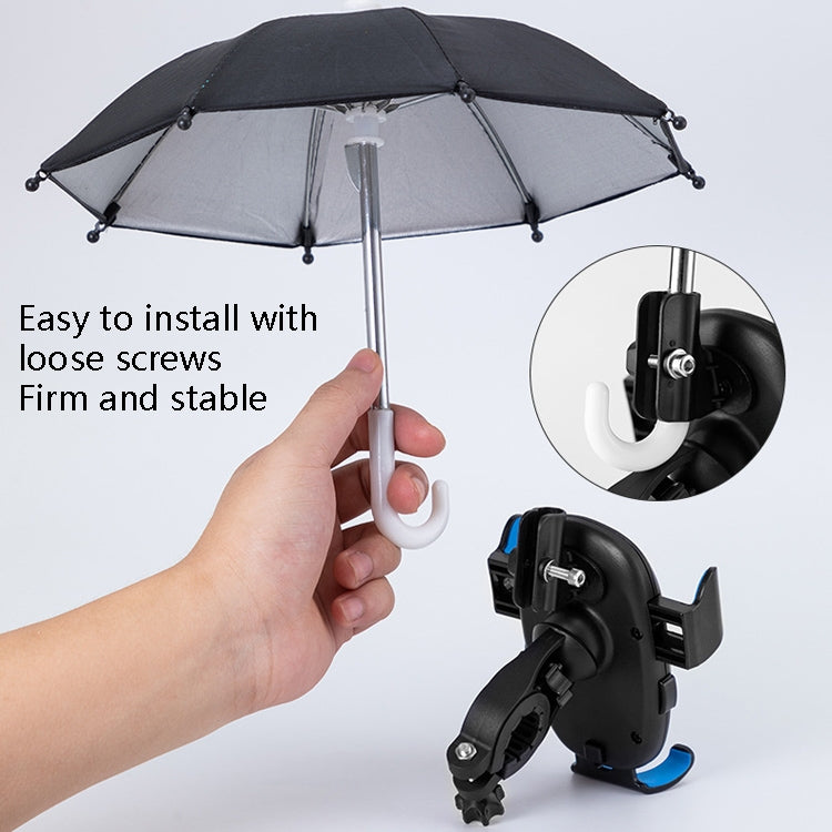 CYCLINGBOX BG-2935 Bicycle Mobile Phone Bracket With Umbrella Waterproof Navigation Electric Car Mobile Phone Frame, Style: