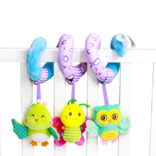 0-1 Year Old Baby Toys Newborn Baby Animal Lathe Hanging Early Education Teaching Aids