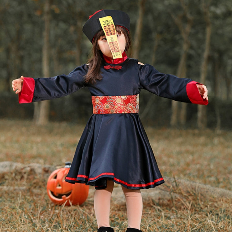 5812 Children Halloween Costumes Nightclubs Bars Carnival Parties Funny Role-Playing Horror Qing Dynasty Zombie Costumes