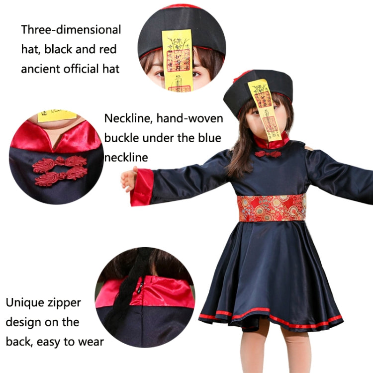 5812 Children Halloween Costumes Nightclubs Bars Carnival Parties Funny Role-Playing Horror Qing Dynasty Zombie Costumes