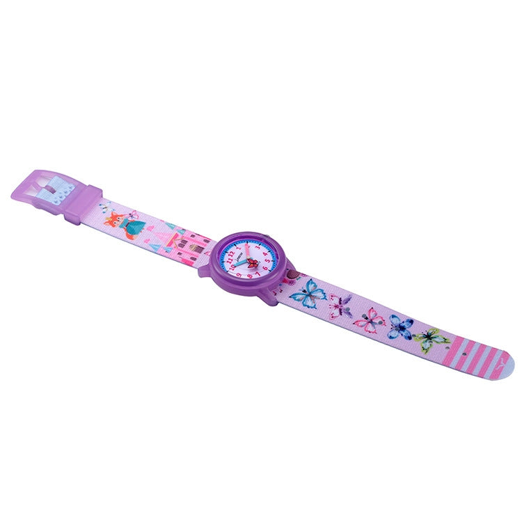 JNEW A369-86366 Children Waterproof Time Cognitive Cartoon Quartz Watch Reluova