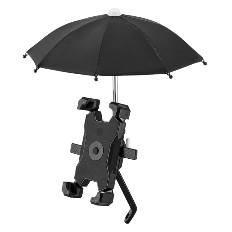 CYCLINGBOX Bicycle Mobile Phone Bracket With Parasol Rider Mobile Phone Frame, Style: Reluova