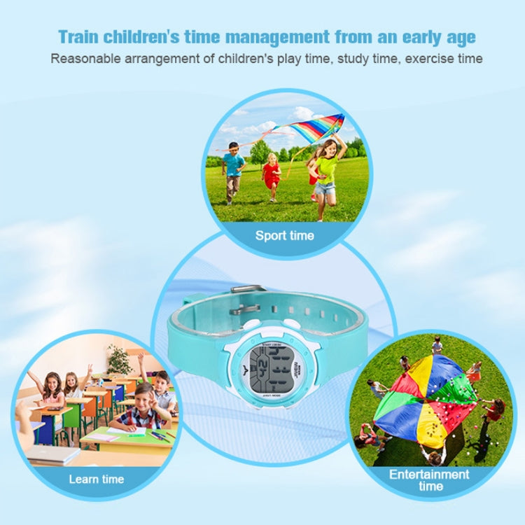 JNEW 9688-2 Children Multifunctional Colorful Backlight Waterproof Sports Digital Watch Reluova