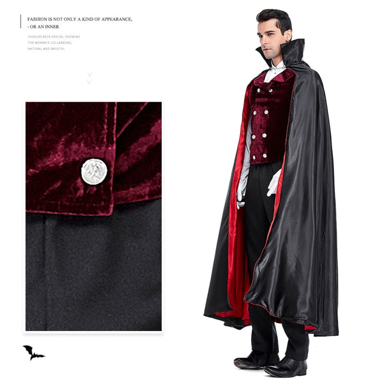 PS6831 Halloween Vampire Costume Castle Men Drag Costume