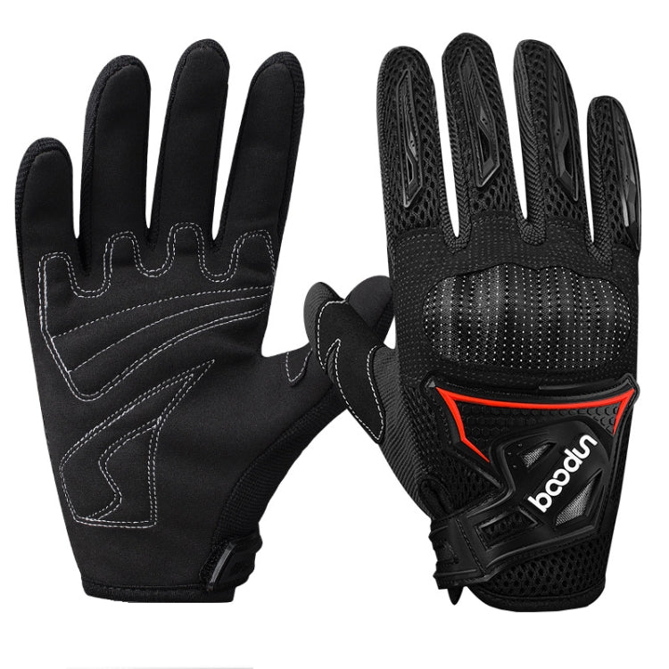 Boodun Motorcycle Electric Car Gloves Riding Off-Road Men And Women Racing Breathable Anti-Fall Gloves Reluova