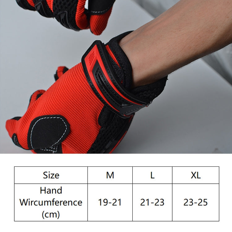 Boodun Motorcycle Electric Car Gloves Riding Off-Road Men And Women Racing Breathable Anti-Fall Gloves Reluova