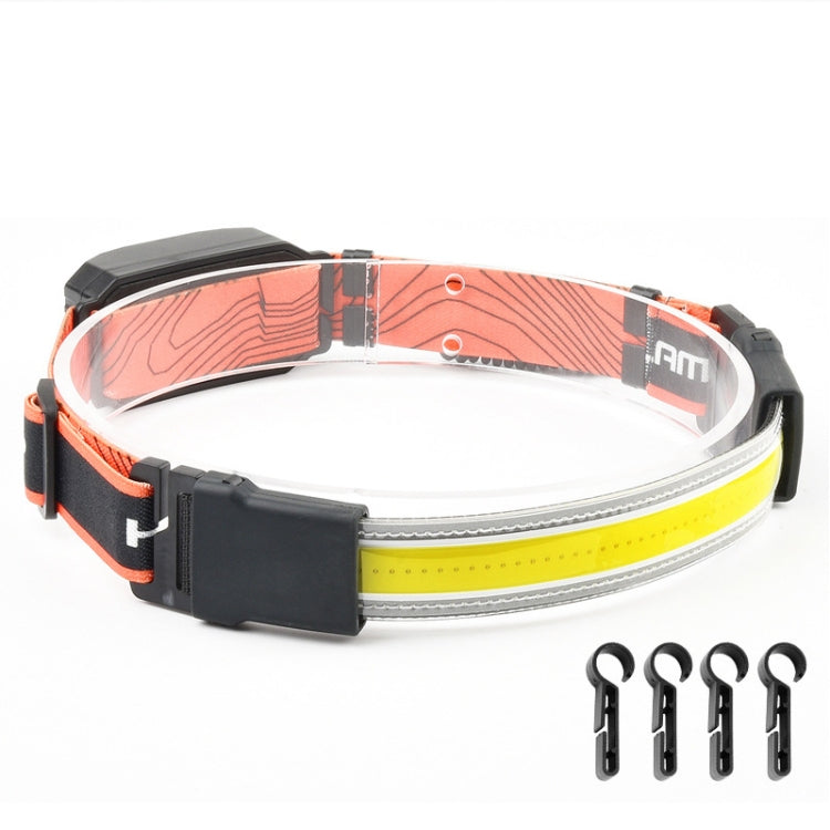 Large Flush COB Headlight Outdoor Camping SMD Headlight, Style: