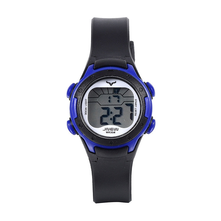 JNEW Children Multi-Function Colorful Backlight Waterproof Sports Electronic Watch