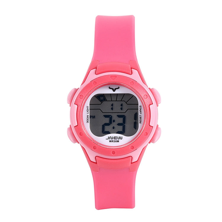 JNEW Children Multi-Function Colorful Backlight Waterproof Sports Electronic Watch Reluova