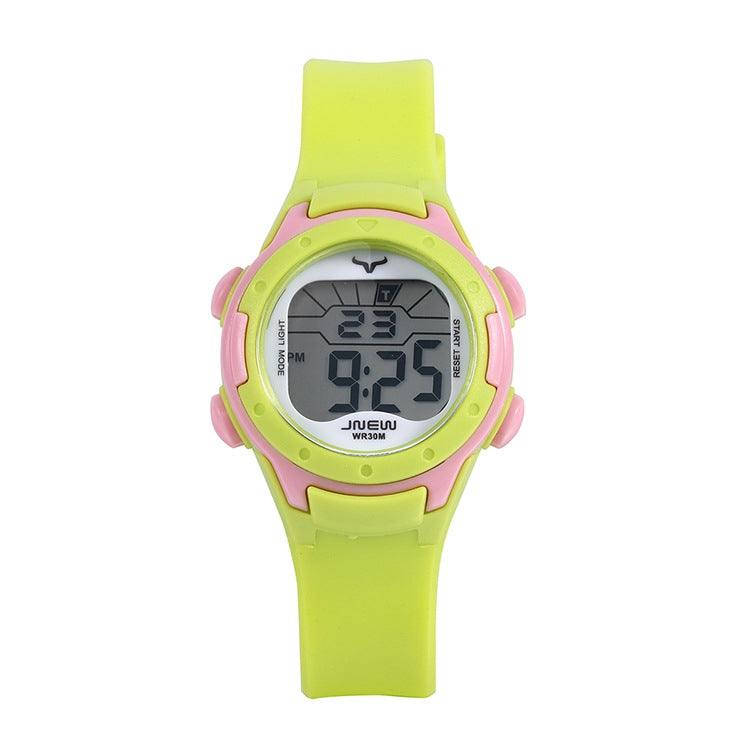 JNEW Children Multi-Function Colorful Backlight Waterproof Sports Electronic Watch Reluova