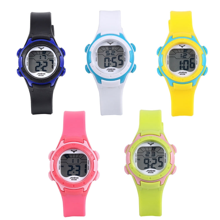 JNEW Children Multi-Function Colorful Backlight Waterproof Sports Electronic Watch Reluova