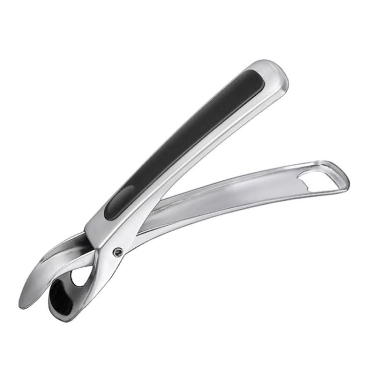 Kitchen 304 Stainless Steel Inlaid Rubber Non-Slip Anti-Scald Dish Holder And Tray Lifter Reluova