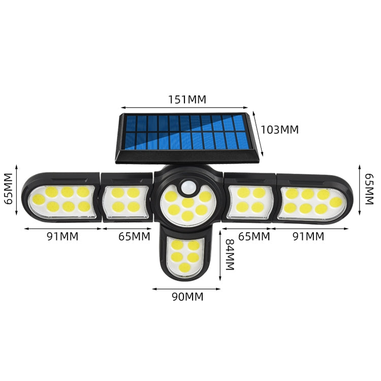 Garden Solar Wall Light Outdoor Waterproof Lawn Light Landscape Corridor Small Street Light, Spec: