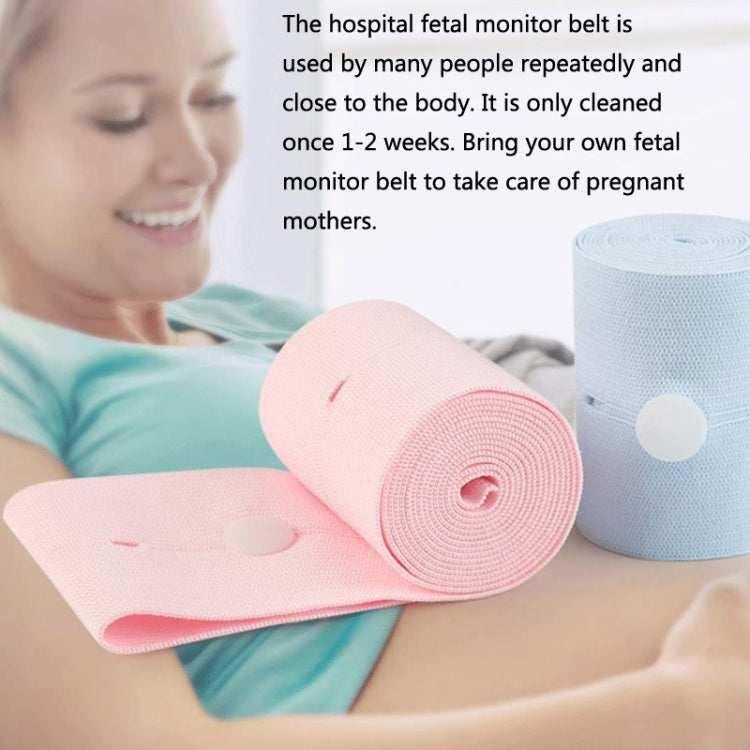 TH20150808 Fetal Monitoring Belt Widened Pregnant Women Check-up Adjustable Buttonhole Elastic Strap Monitoring Belt, Size: