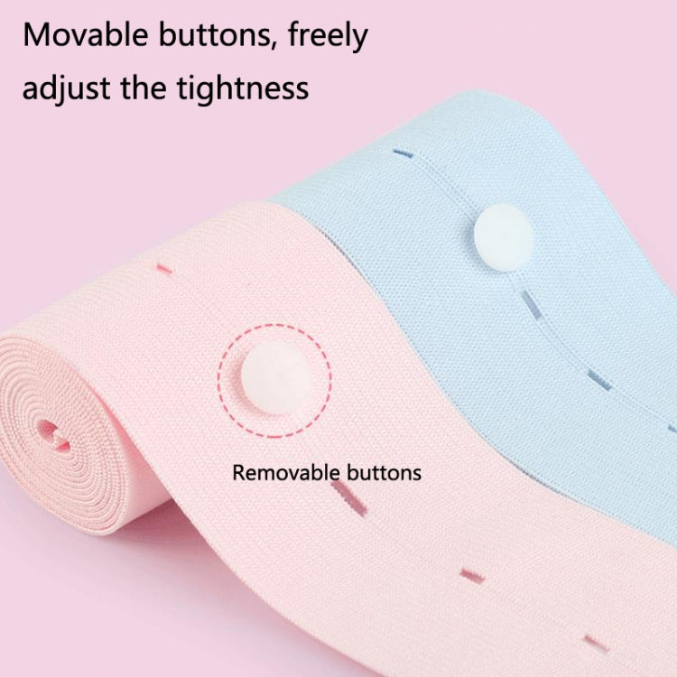 TH20150808 Fetal Monitoring Belt Widened Pregnant Women Check-up Adjustable Buttonhole Elastic Strap Monitoring Belt, Size: