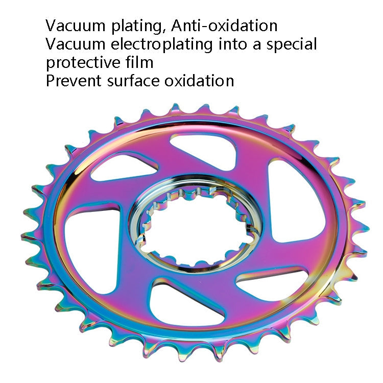 BDSNAIL Mountain Bike Single Disk GXP Direct-Shaped Integrated Disk Positive And Negative Tooth Disc Reluova