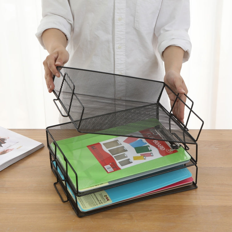 Net-Shaped File Rack Data Storage Frame Storage Rack Metal File Management Rack,Style: My Store