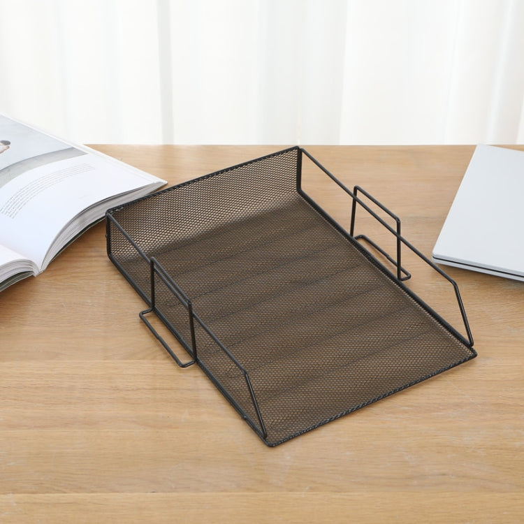 Net-Shaped File Rack Data Storage Frame Storage Rack Metal File Management Rack,Style: My Store