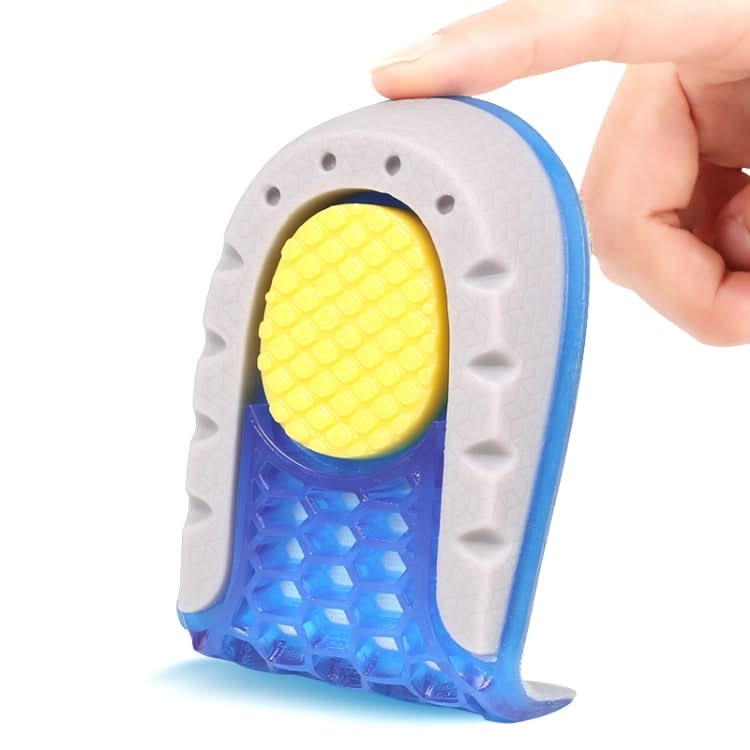 Half-Size Inner Heightening Pads Soft And Comfortable Invisible Shock Absorption Increased Insoles Reluova