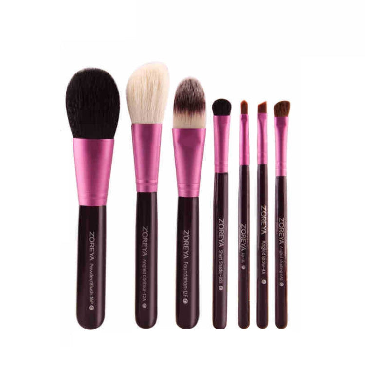 ZOREYA 7-In-1 Portable Bucket Makeup Brush Set For Beginners Makeup Bucket Brush