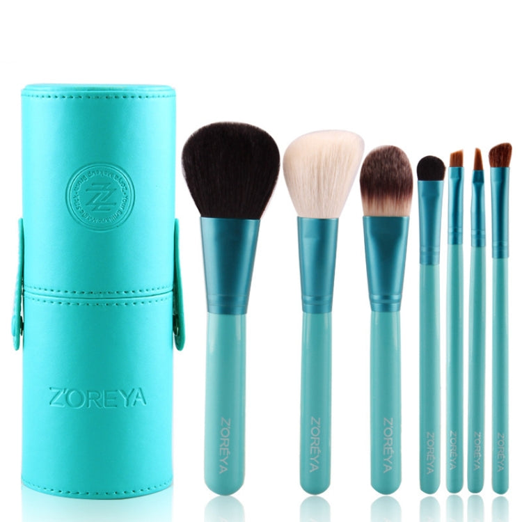 ZOREYA 7-In-1 Portable Bucket Makeup Brush Set For Beginners Makeup Bucket Brush Reluova