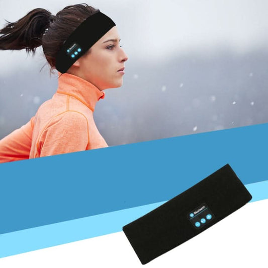 Bluetooth Headset Sports Headband Outdoor Running Yoga Sweat-Absorbent Headscarf