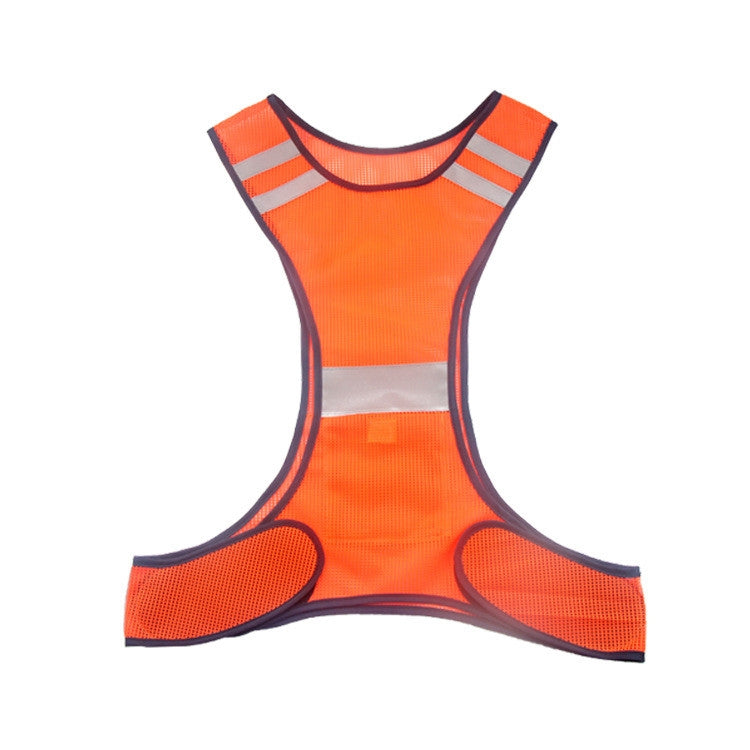 Sports Reflective Vest Night Running Outdoor Reflective Clothing Traffic Safety Reflective Vest,Style: