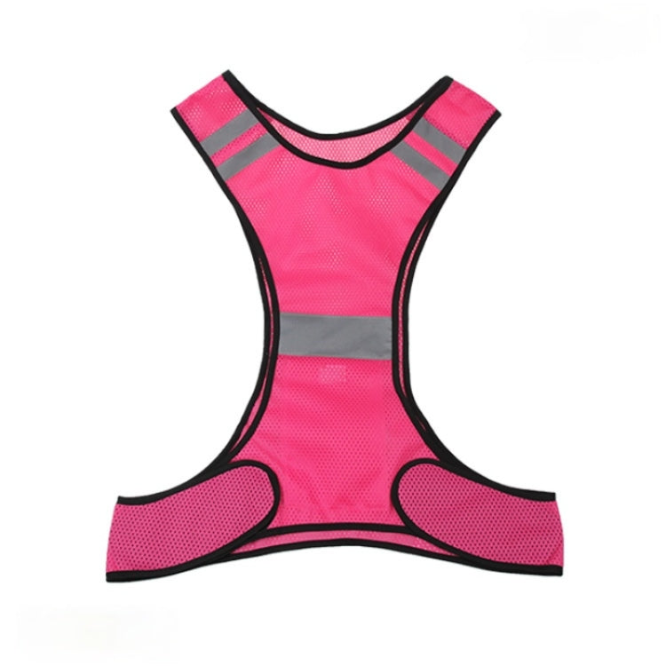 Sports Reflective Vest Night Running Outdoor Reflective Clothing Traffic Safety Reflective Vest,Style: