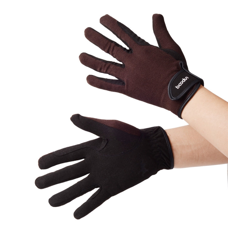 Boodun L281075C Horse Riding Gloves Wear-Resistant Non-Slip Equestrian Gloves Reluova