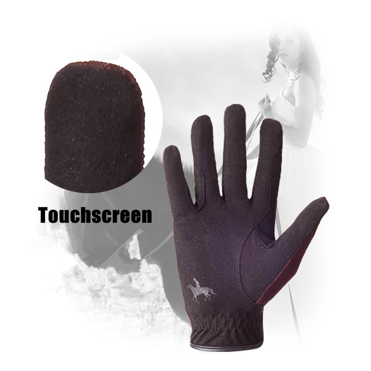 Boodun L281075C Horse Riding Gloves Wear-Resistant Non-Slip Equestrian Gloves Reluova