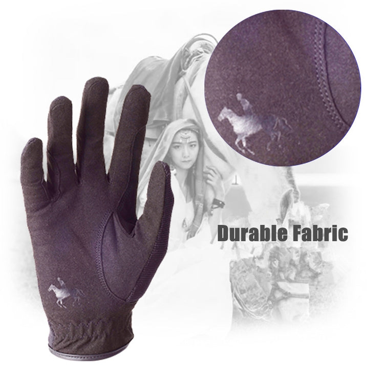 Boodun L281075C Horse Riding Gloves Wear-Resistant Non-Slip Equestrian Gloves Reluova