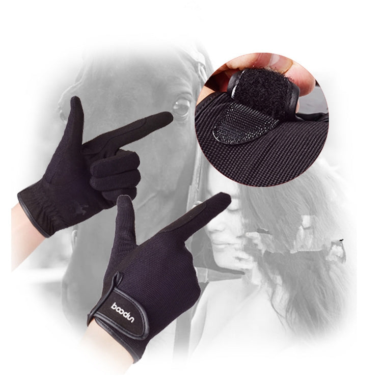 Boodun L281075C Horse Riding Gloves Wear-Resistant Non-Slip Equestrian Gloves Reluova