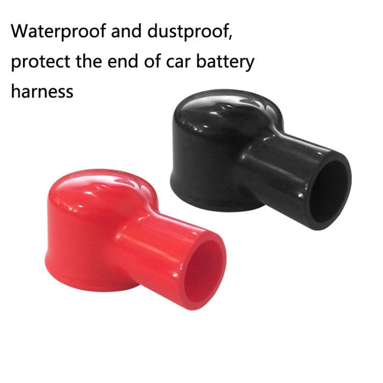 5 Pair Car Battery Clip Protective Cover Dust Cap PVC Insulated Protective Cover Harness End Protective Cover