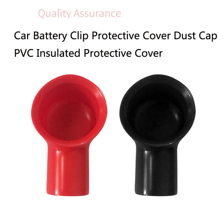 5 Pair Car Battery Clip Protective Cover Dust Cap PVC Insulated Protective Cover Harness End Protective Cover