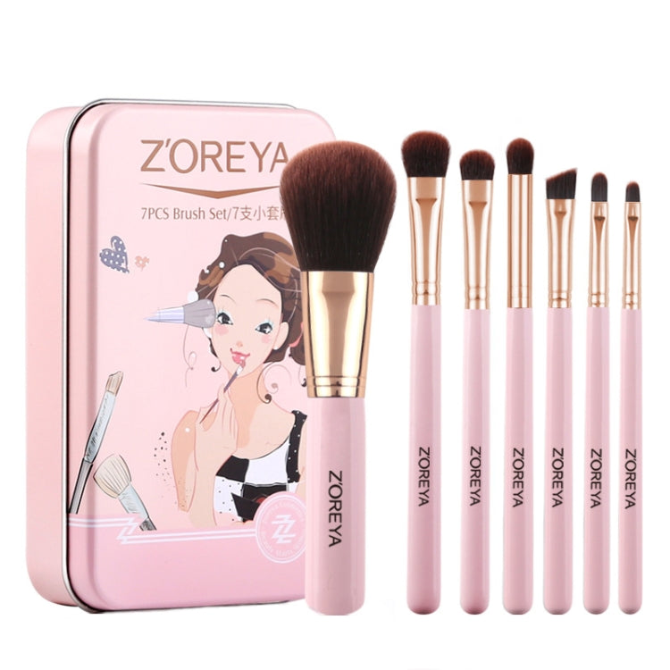 ZOREYA ZS744 7 In 1 Makeup Brush Set Beauty Tools Brush Reluova