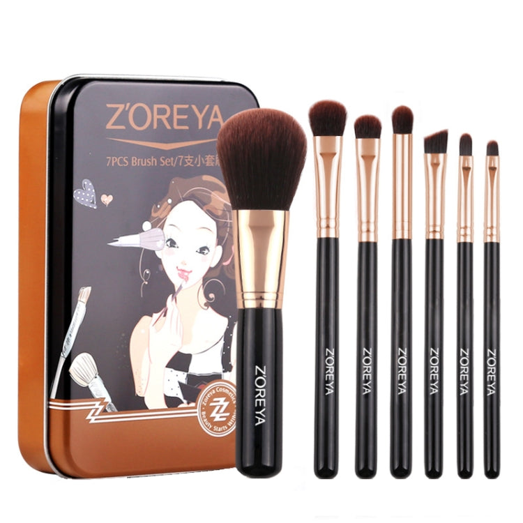 ZOREYA ZS744 7 In 1 Makeup Brush Set Beauty Tools Brush