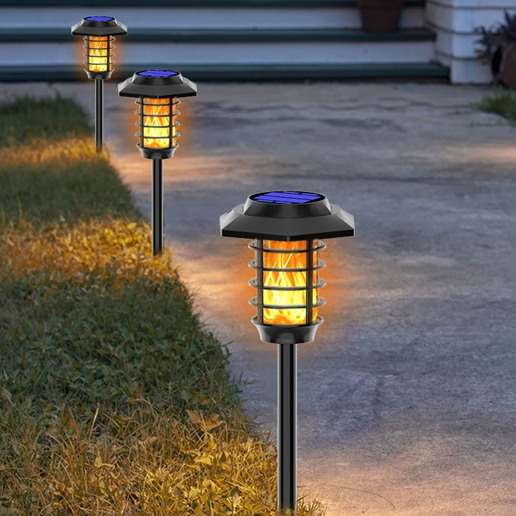 Solar LED Lawn Simulation Flame Lamp Outdoor Garden Lighting Landscape Light, Spec: