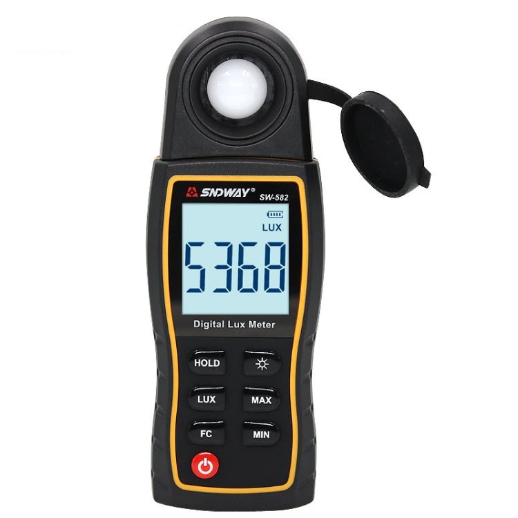 SNDWAY SW582 Handheld Digital Illuminance Meter High-Precision Digital Light Meter