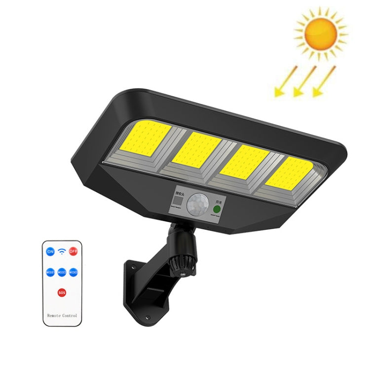 TG-TY081 LED Solar Wall Light Body Sensation Outdoor Waterproof Courtyard Lamp with Remote Control, Style: