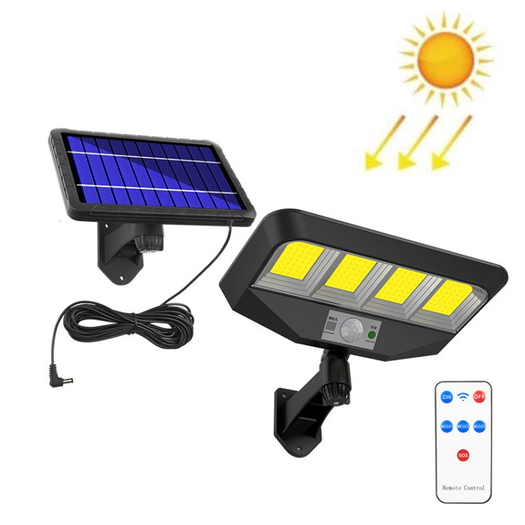 TG-TY081 LED Solar Wall Light Body Sensation Outdoor Waterproof Courtyard Lamp with Remote Control, Style: My Store