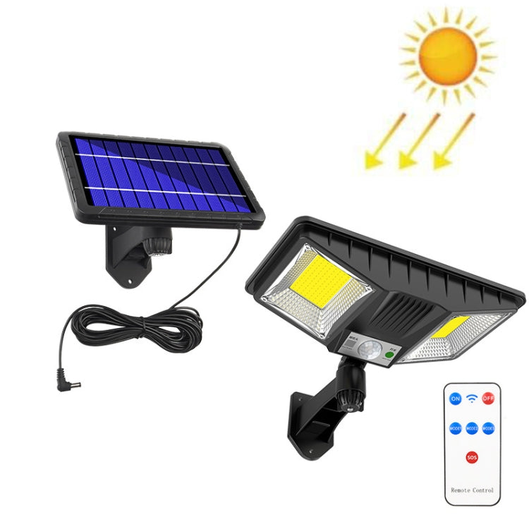 TG-TY081 LED Solar Wall Light Body Sensation Outdoor Waterproof Courtyard Lamp with Remote Control, Style: My Store