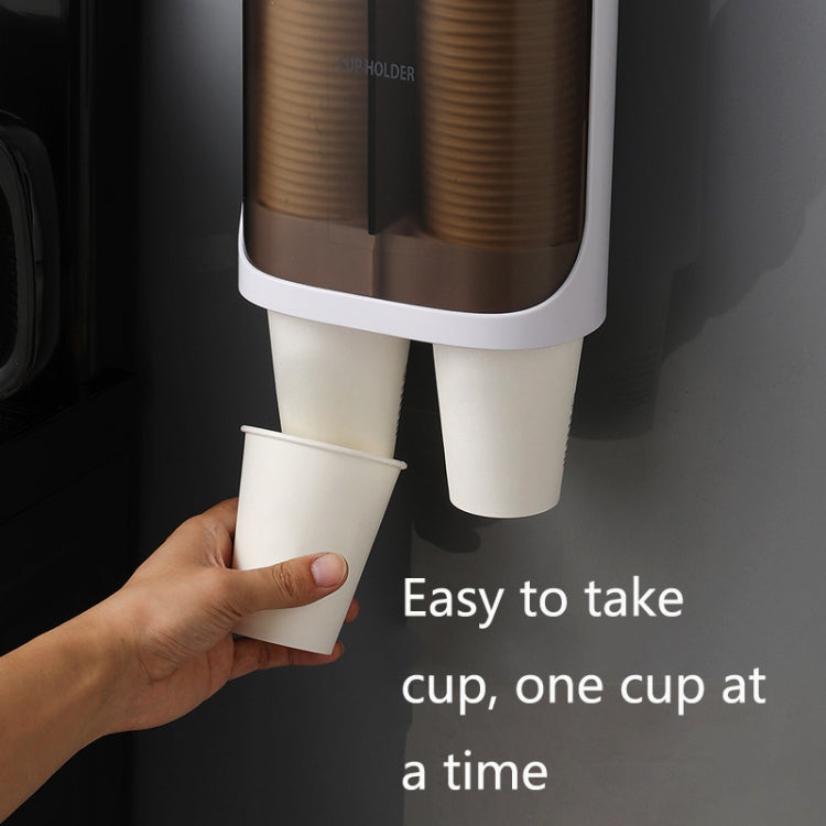 Wall-Mounted Disposable Cup Remover Punch-Free Cup Holder Home Office Convenient Cup Holder My Store